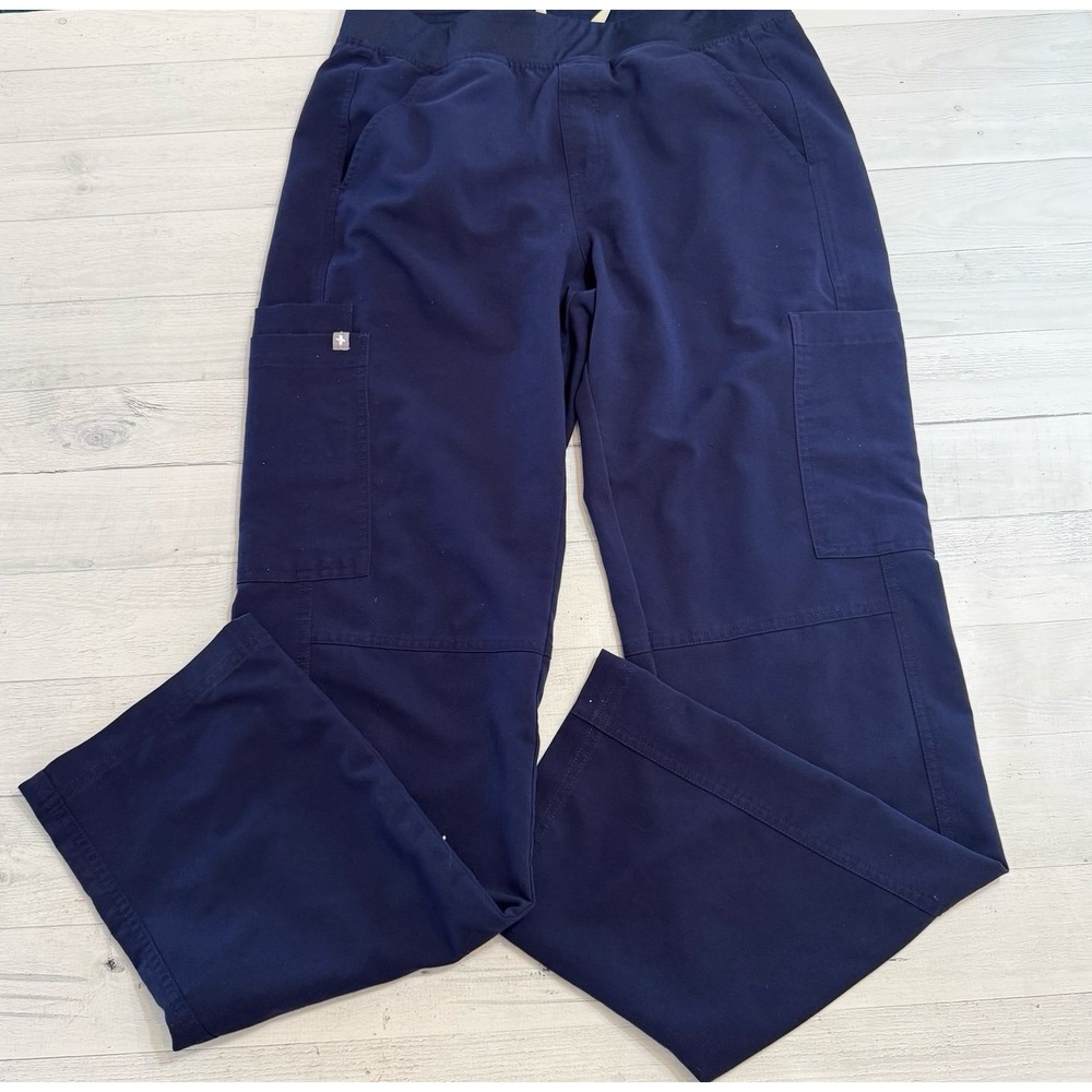Figs Technical Collection Axim Men's Cargo Scrub Pants‎ T2001 Medium navy blue